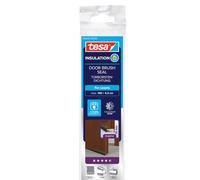 tesa Joint de porte INSULATION adhésif pour moquette 1 m x 40 mm - brosse jusqu'à 15 mm - marron