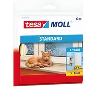 TESA Joint portes et fenêtres - Comble espaces - 6 m x 9 mm x 4 mm - Blanc