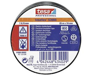 Tesa Lombardiangelo Rubans isolants noir IMQ MT25 x 1,9 cm