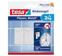Crochet adhésif tesa® tesa 77762-00000-00 blanc 2 pc(s)
