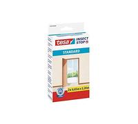 Tesa Lot de 2 moustiquaires standard pour portes 2 x 0,65 m x 2,20 m