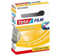 tesa Ruban adhésif double-face tesafilm 57910-00000-02 transparent 12 mm x 7,5 m acrylate