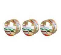 Tesa Lot De 3 Rouleaux Adhésif Double Face Pro Nature 5mx50mm Sols Tapis