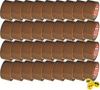 Tesa Lot de 36 rubans emballage adhésif transparent 1 ruban adhésif invisible