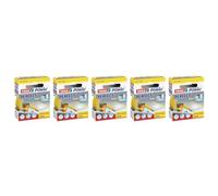 TESA Lot de 5 Rubans toilé adhésif Extra power 19 mm x 2,75 m Jaune