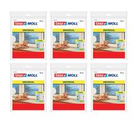 tesa Lot de 6 Calfeutrers Mousse Portes & Fenêtres 10m x 9mm x 6mm blanc