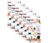 tesa Lot de 6 Pâtes Fixante Polyvalente à Modeler Sugru 3 x 3.5 g Noir
