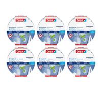 Tesa Lot De 6 Powerbonds Adhésif Double Face De Fixation Pour Carrelage Et Métal 19mm X 5m