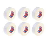 tesa Lot de 6 Rubans 4651 Adhésif Toilé Premium 19 mm x 50 m Blanc