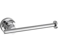 tesa LuupStockeur papier toilette, métal chromé, adhésif, technologie sans percer, 50mm x 175mm x 70mm