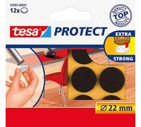 tesa Patin en feutre marron (Ø) 22 mm 12 pc(s)