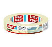 tesa Masking Tape Classic - Ruban de masquage pour peintres lors des travaux de peinture - Sans solvant, amovible sans rsidus - 50 m x 19 mm