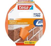 Adh?sif masquage protection pvc orange 50mm x 33m TESA