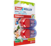 tesa Mini rouleau adhésif permanent 6mx5mm bleu VE=2 pièces blister