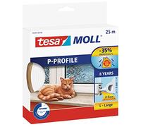 Tesa moll P-Profile Kit d'isolation pour fenêtre 05391-00100-00 White 25 m