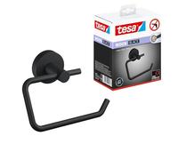 tesa MOON BLACK Support de papier toilette colle métal