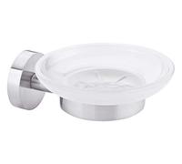 tesa MOON 40310-00000-00 Porte-savon argent, blanc (satiné)