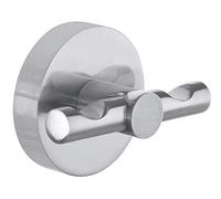 Tesa Moon waterproof hook, acier inoxydable look, adhésif, technologie sans percer, 50mm x 65mm x 35mm 40305-00000-00