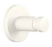 tesa Crochets adhésifs MOON WHITE – Blanc mat, sans perçage pour salle de bains (37×37×36 mm)