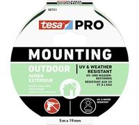 tesa Ruban de montage Mounting PRO Outdoor 66751-00001-00 Transparent 5 m x 19 mm 1 pièce