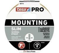 tesa Mounting PRO Schmal 66714-00000-00 Ruban de montage blanc (L x l) 10 m x 9 mm Blanc G