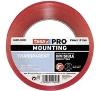 tesa Mounting PRO Transparent 66965-00002-00 Ruban de montage transparent (L x l) 25 m x 19 mm 1 pc(s)