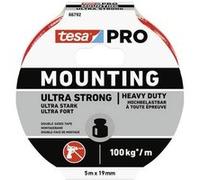 tesa Mounting PRO Ultra Strong 66792-00001-00 Ruban de montage blanc (L x l) 5 m x 19 mm Blanc G