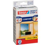 Tesa Moustiquaire de fenêtre velcro 1,7X1,8m noir 55914