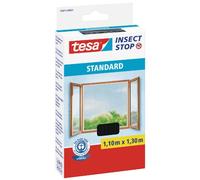 tesa Moustiquaire pour fenêtre de qualité standard Anthracite transparent 1,1 m x 1,3 m