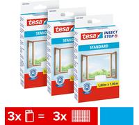 tesa Moustiquaire standard fenêtre sans percer blanc 1 x 1 m