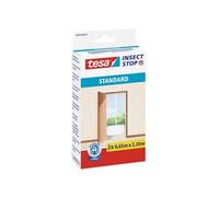 tesa moustiquaire STANDARD pour portes, anthracite, 2 pièces