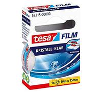 Tesa Multi-Film Transparent, 10m: 15mm, 1 Rouleau dans la Boîte Pliante Suspendue