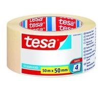 TESA Nastro in carta adesivo 50 mm x 50 m Papier Beige 1 pièce(s) Beige G