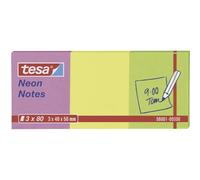 tesa Notes adhésives 56001-00-00 40 mm x 50 mm rose/jaune/vert 240 feuilles