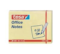 tesa Note adhésive 57657-00001 100 mm x 75 mm jaune 100 feuille