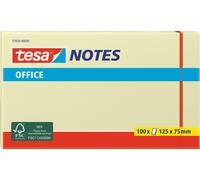Tesa Office Notes jaune notes adhésives 125mm x 75mm bloc 100 feuilles