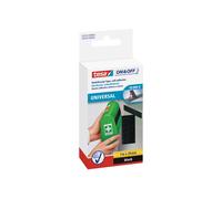 tesa On & Off bande velcro 20 mm x 1,0 m noir autocollant