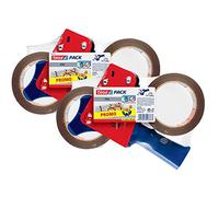Tesa pack Kit économique dévidoir & ruban adhésif d'emballage