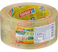Tesa Packband 66m x 50mm Eco&Strong transparent 58153