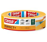 tesa Perfect+ 56537-00000-00 Ruban de masquage pour peinture jaune (L x l) 50 m x 30 mm 1 pc(s)