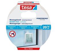 tesa Powerbond ruban de montage pour le verre, 19 mm x 5,0 m