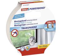 tesa Powerbond ruban de montage transparent 19 mm x 5,0 m