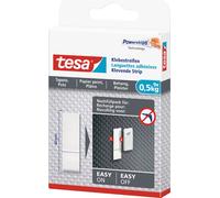 tesa Powerstrips bandes adhésives pour papier peint/crépi transparent jusqu'à 0,5 kg (9 pièces)