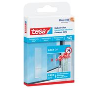 tesa Powerstrips bandes adhésives pour surfaces en verre jusqu'à 1 kg (8 pièces)