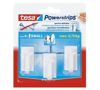 Crochet petit et classique tesa Powerstrip® tesa 57530-00013-20 blanc 3 pc(s)