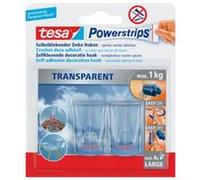 Tesa 58900-00013-02 Powerstrips 5 Crochets Déco 8 Languettes Déco
