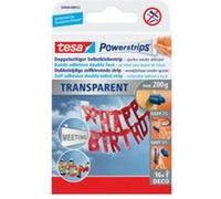 tesa Powerstrips DECO 58800-00012-20 transparent fixation maxi 0,2 kg 16 pièces