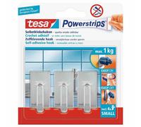Tesa Powerstrips-Haken Powerstrips Petit Classique Chrome Bande Collante Colle