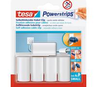 tesa Powerstrips Kabel-Clip 5 Clips + 6 strips Small