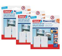 tesa Powerstrips Lot de 6 clous autocollants Blanc